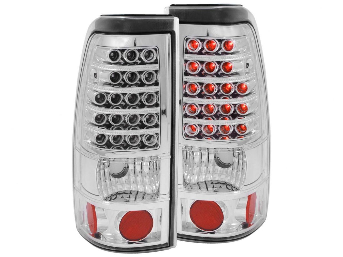 FR SPORT Anzo 1999-2007 Chevrolet Silverado 1500 LED Taillights Chrome