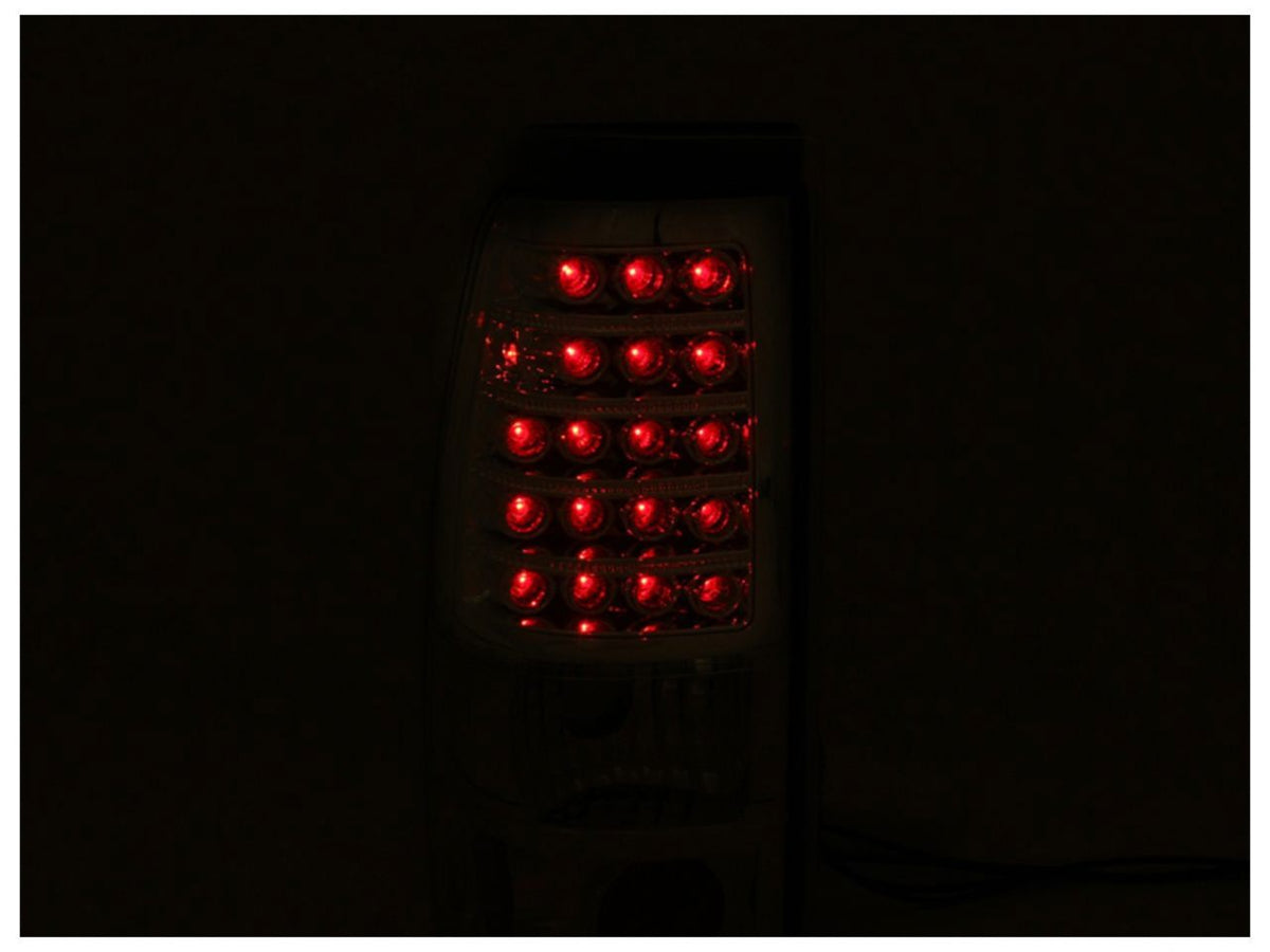 FR SPORT Anzo 1999-2007 Chevrolet Silverado 1500 LED Taillights Chrome - View 5