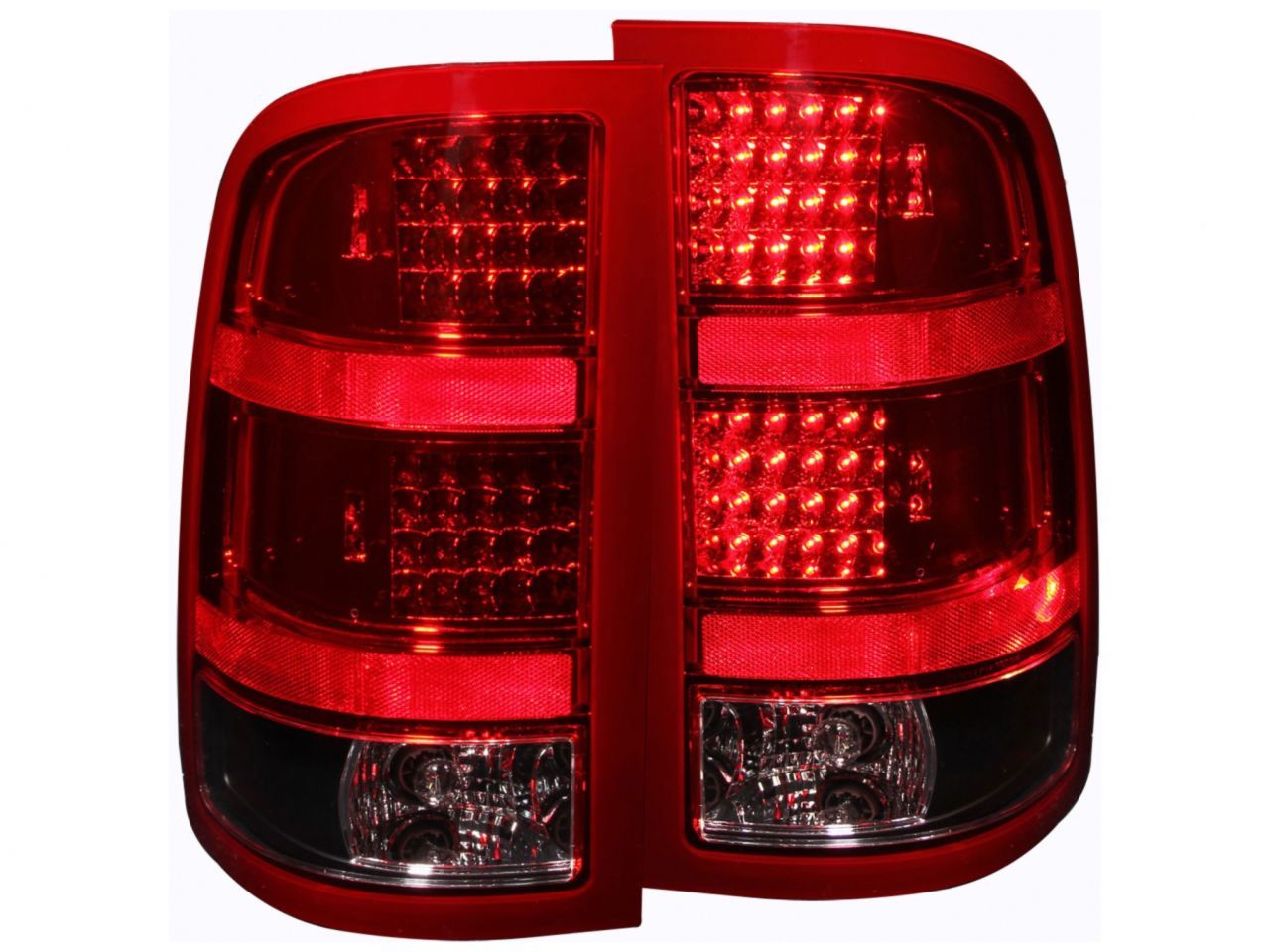 Anzo 2007-2013 Gmc Sierra LED Taillights Black
