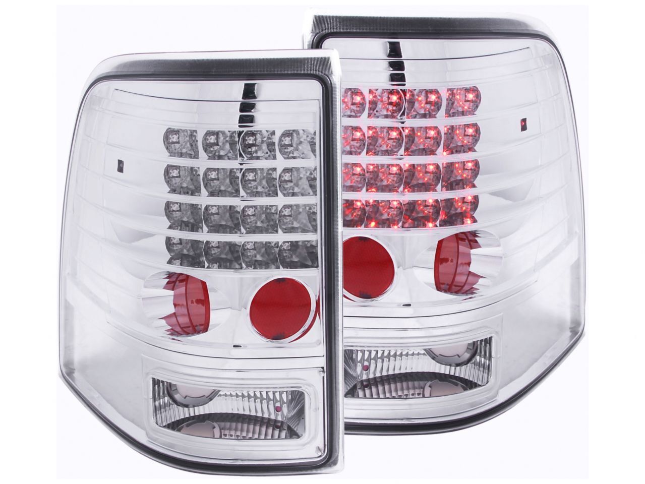 Anzo 2002-2005 Ford Explorer LED Tail lights Chrome
