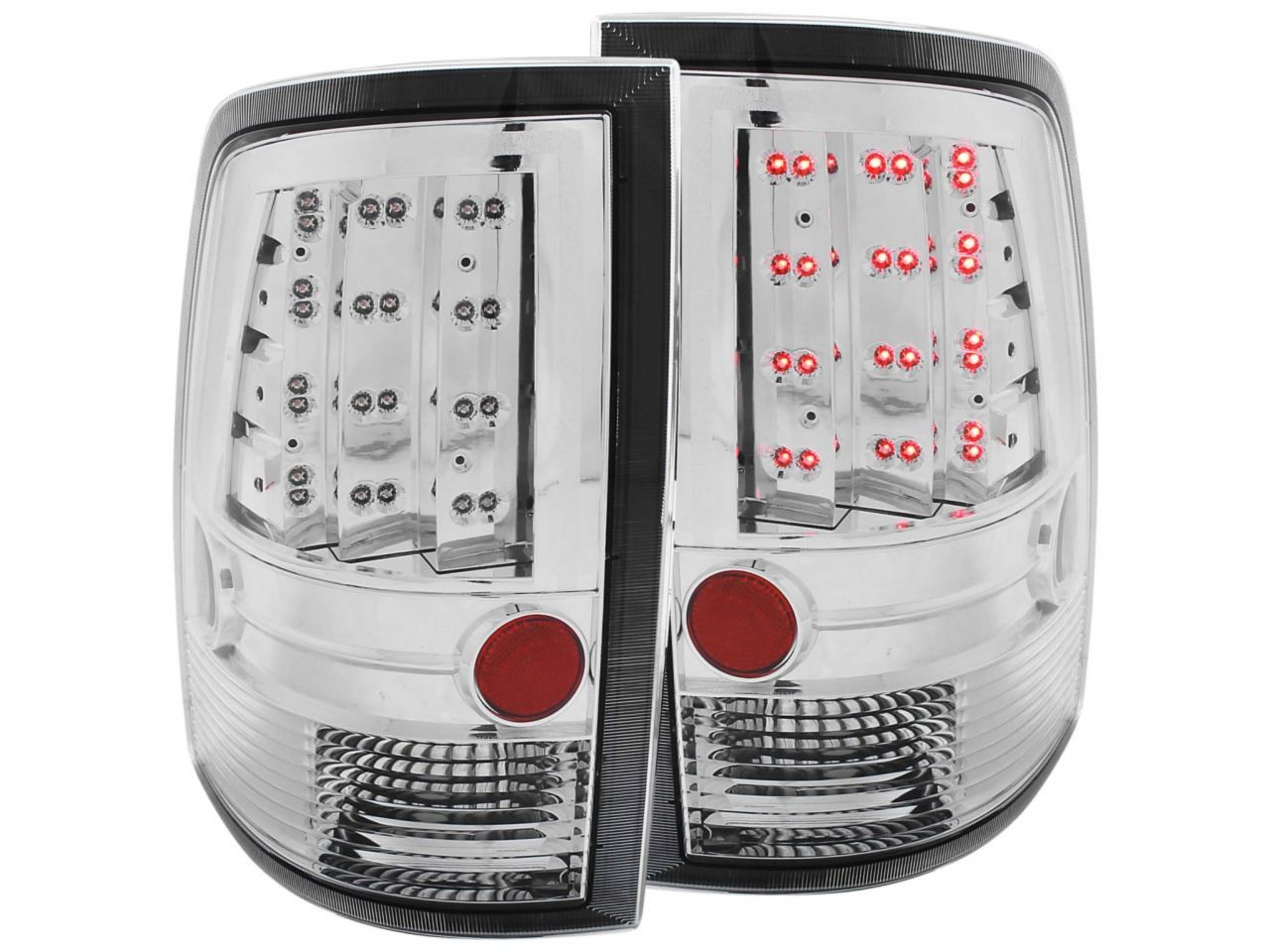 Anzo 2009-2015 Dodge Ram 1500 LED Taillights Chrome