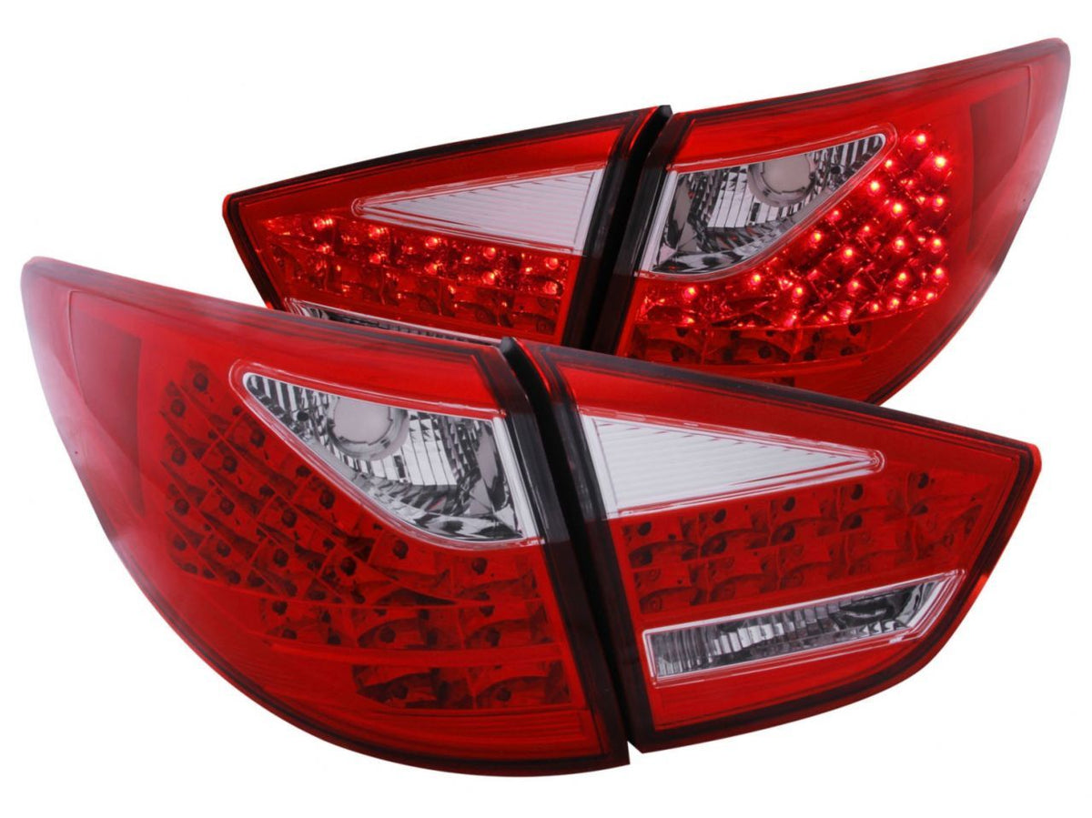 FR SPORT Anzo 2010-2013 Hyundai Tucson LED Taillights Red/Clear 4pc