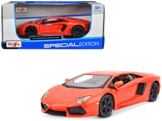 Rapid Vehicles Lamborghini Aventador LP700-4 Orange 1/24 Diecast Model Car by Maisto  free...