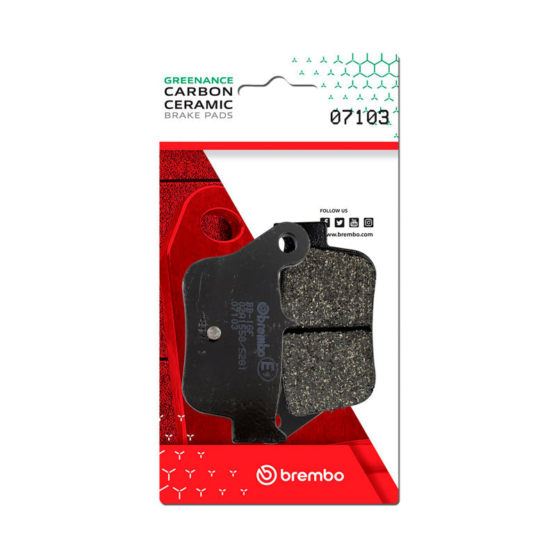 Brembo OE SYM MaxSYM Carbon Ceramic Brake Pad - Rear 07103