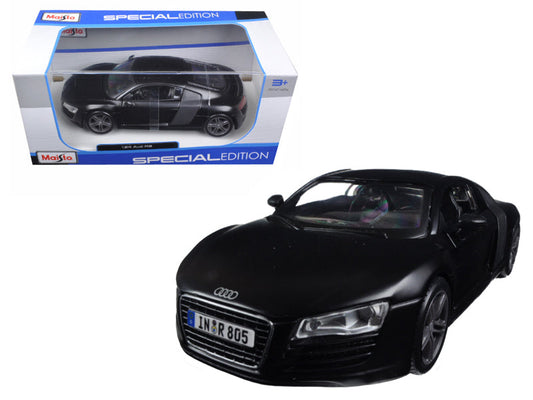 Rapid Vehicles Audi R8 Matt Black "Special Edition" Series 1/24 Diecast Model Car by Maisto  free...