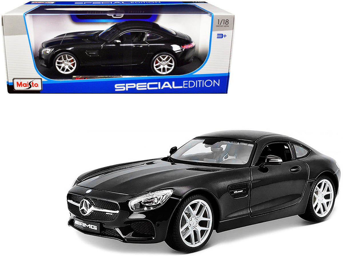Rapid Vehicles Mercedes Benz AMG GT Black Metallic "Special Edition" 1/18 Diecast Model Car by...
