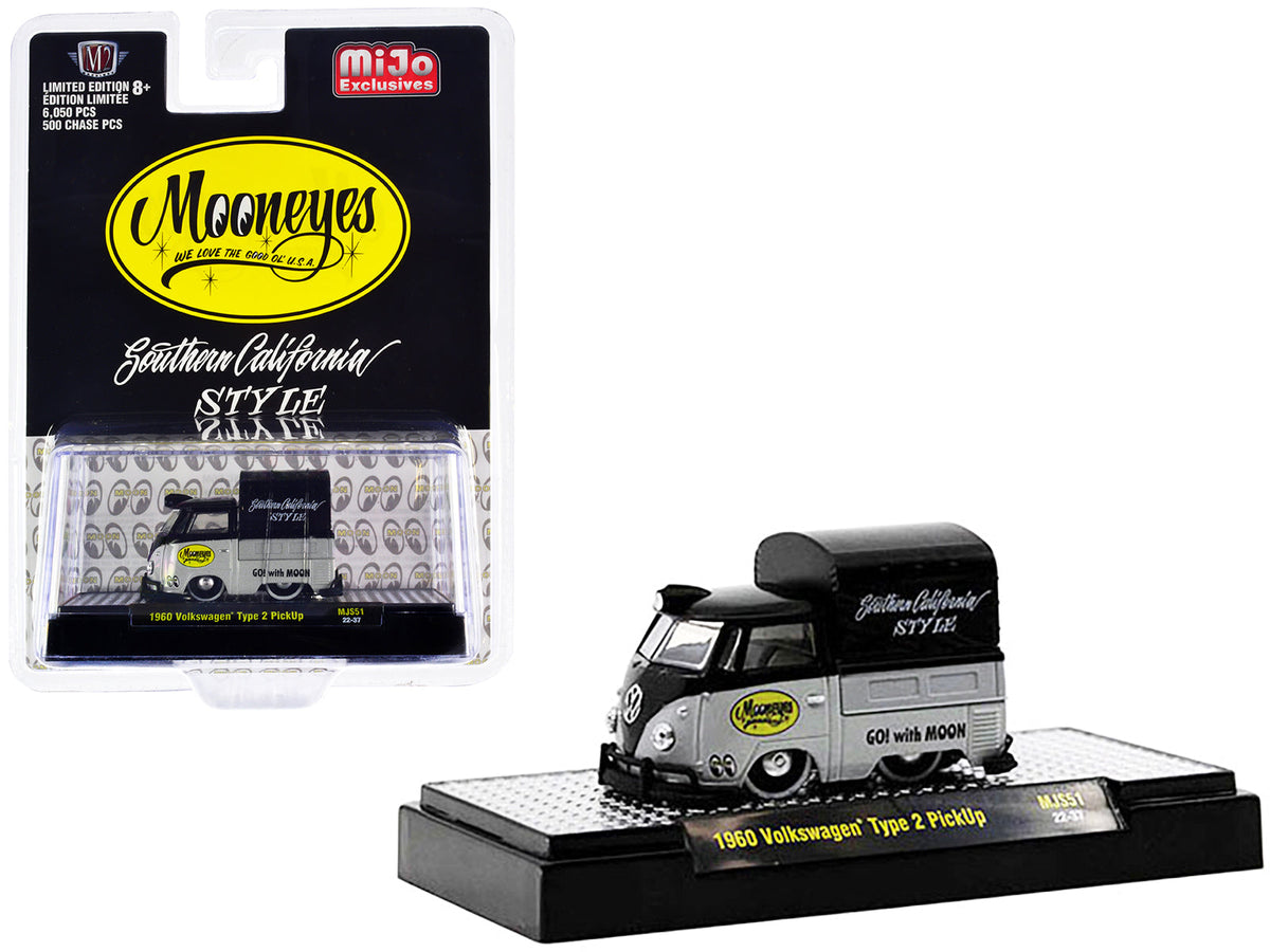 Rapid Vehicles 1960 Volkswagen Type 2 Pickup Truck with Canvas Cover "Mooneyes Southern...