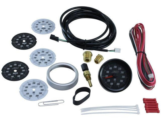 FR SPORT AEM Electronics Analog SAE Temperature Gauge 100 - 300F