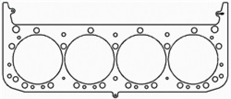 Cometic Gasket Cometic Chevy Gen1 Small Block V8 .048in MLX Cyl Head Gasket-4.220in Bore-All Pro Heads-Round Bore C5551-048