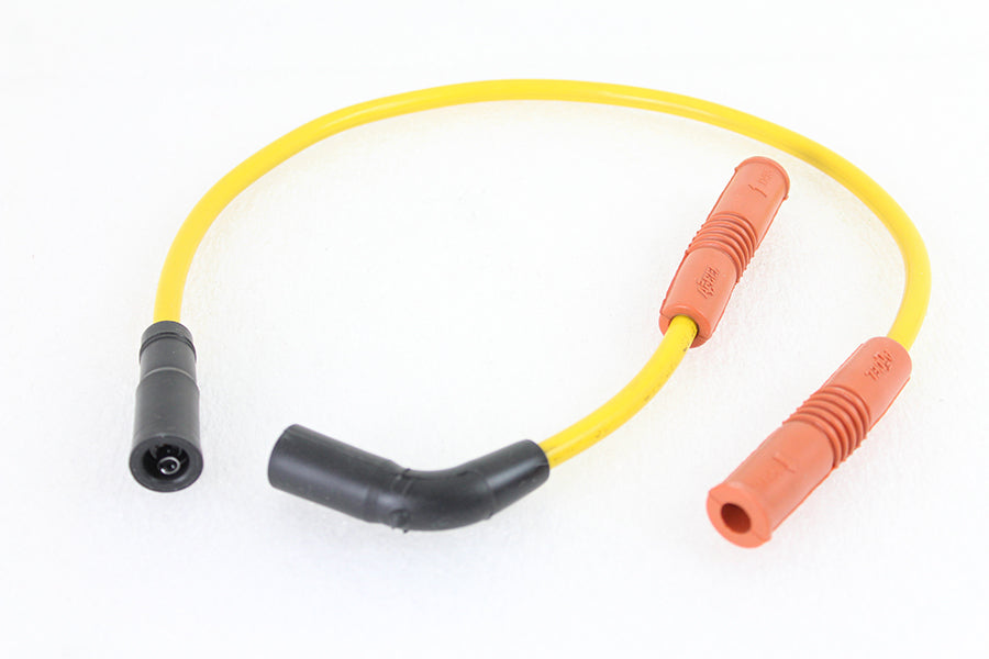 Accel 8mm S/S Spiral Core Ignition Wire Set Yellow - 171110Y