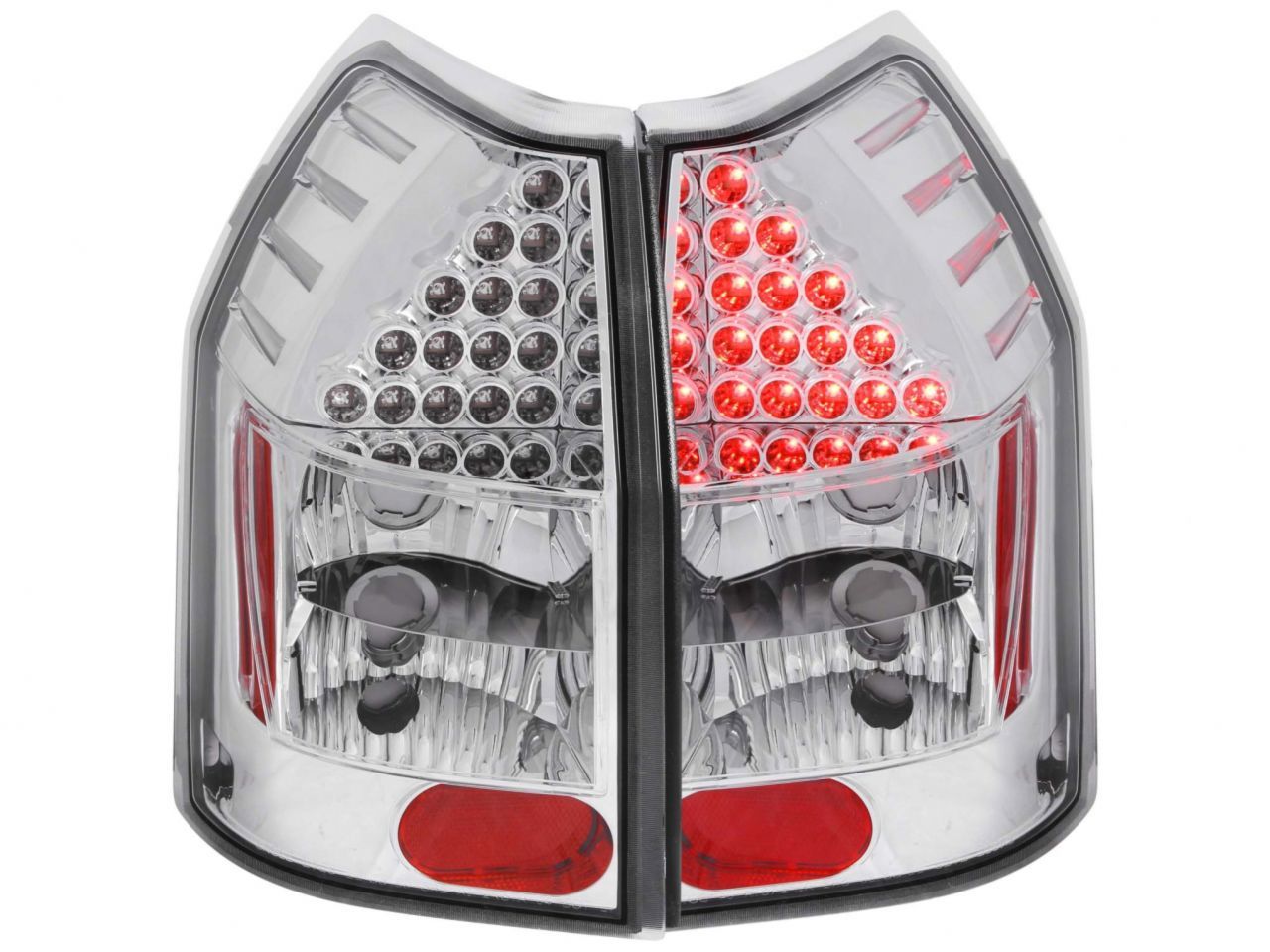 Anzo 2005-2008 Dodge Magnum LED Tail lights Chrome