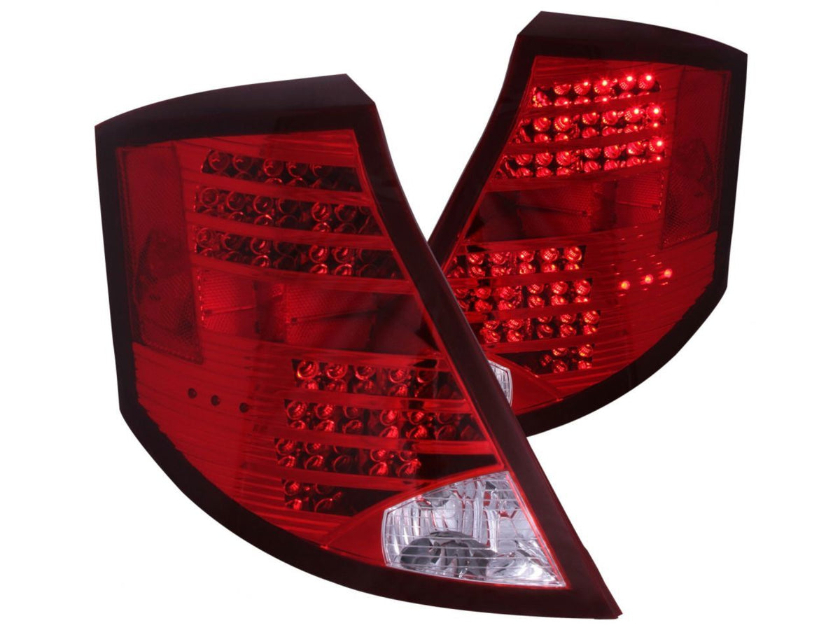 FR SPORT Anzo 2003-2007 Saturn Ion LED Tail lights Red/Clear