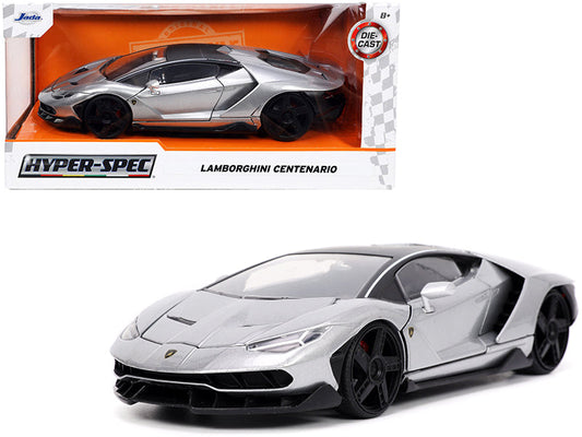 Rapid Vehicles Lamborghini Centenario Gray Metallic with Black Top "Hyper-Spec" Series 1/24...