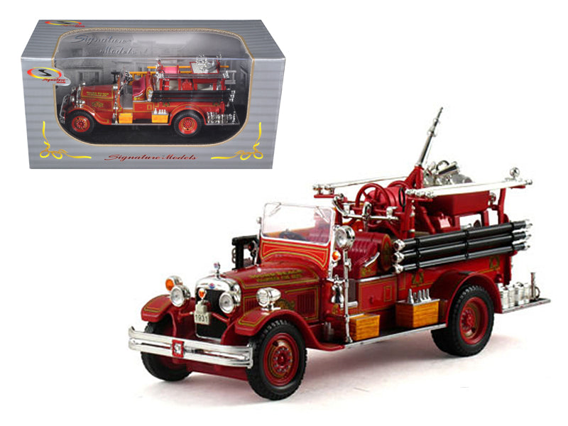 Rapid Vehicles 1931 Seagrave Fire Engine Truck Red 1/32 Diecast Model by Signature Models  free...