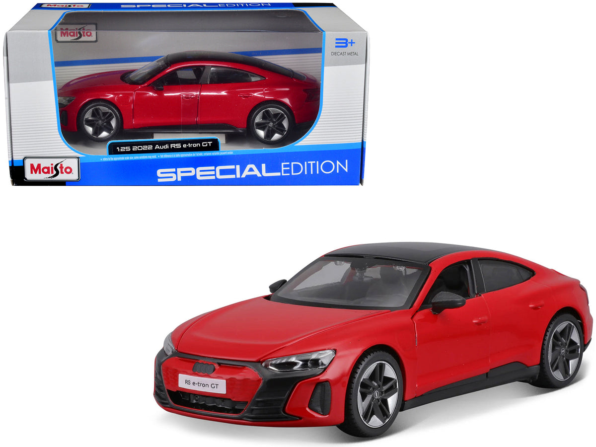 Rapid Vehicles 2022 Audi RS e-Tron GT Red with Black Top and Sunroof "Special Edition" Series...