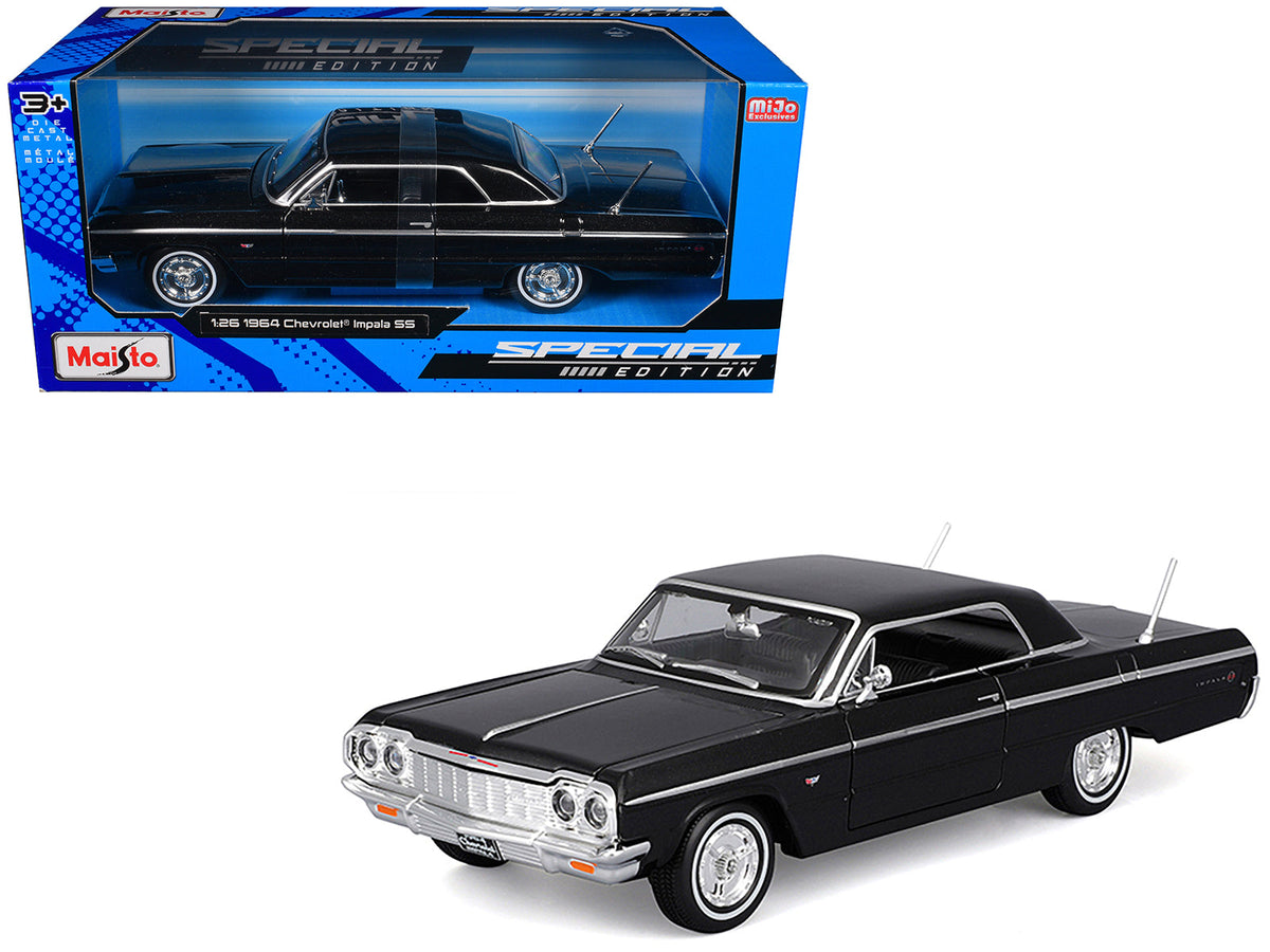 Rapid Vehicles 1964 Chevrolet Impala SS Black "Special Edition" Series 1/26 Diecast Model Car by...