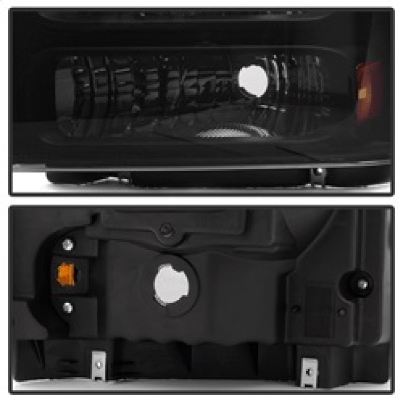 FR SPORT SPYDER Xtune Ford F250 F350 F450 Superduty Excursion 99-04 Headlights Black Smoked...