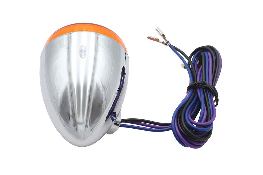 Chrome Turn Signal Assembly Right or Left - 8501A