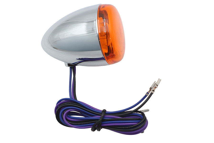 Chrome Turn Signal Assembly Right or Left - 8501A