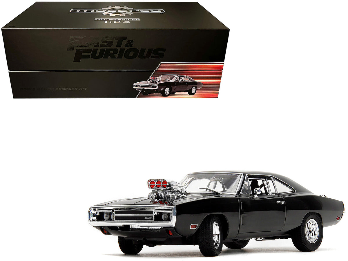 Rapid Vehicles Dom's Dodge Charger R/T Black "Fast & Furious" (2009) Movie "TrueSpec" Series 1/24...
