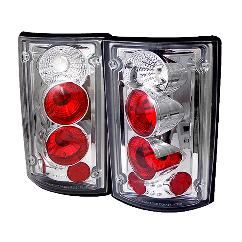 FR SPORT Spyder Ford Excursion 00-06/Econoline 150/250/350/450/550 95-06 Euro Tail Lights Chrm...