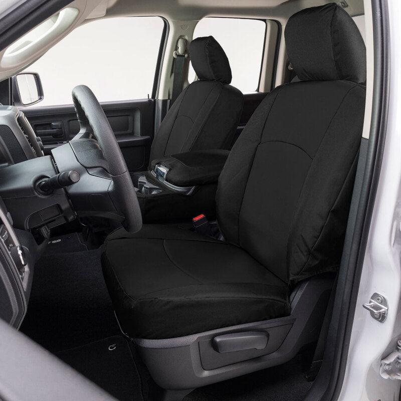 Covercraft 21-25 F150 XL/XLT Endura PrecisionFit Custom Front Row Seat Covers - Black/Black GTF4431ABENBK