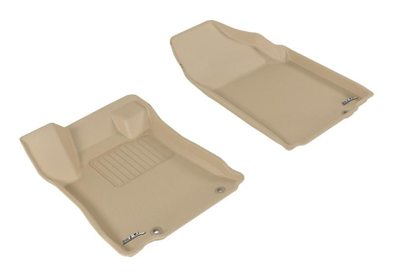 FR SPORT 3D MAXpider 2016-2018 Nissan Altima Sedan Kagu 1st Row Floormat - Tan L1NS09211502