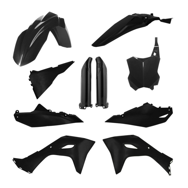 Acerbis 2024 Kawasaki KX450 Full Plastic Kit - Black 2983570001