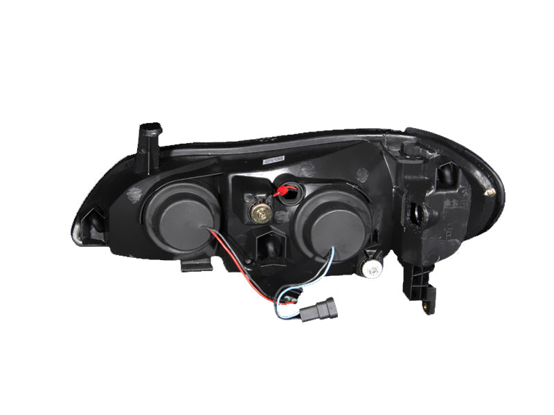 Anzo 2000-2004 Infiniti I30 Projector Headlights w/ Halo Black