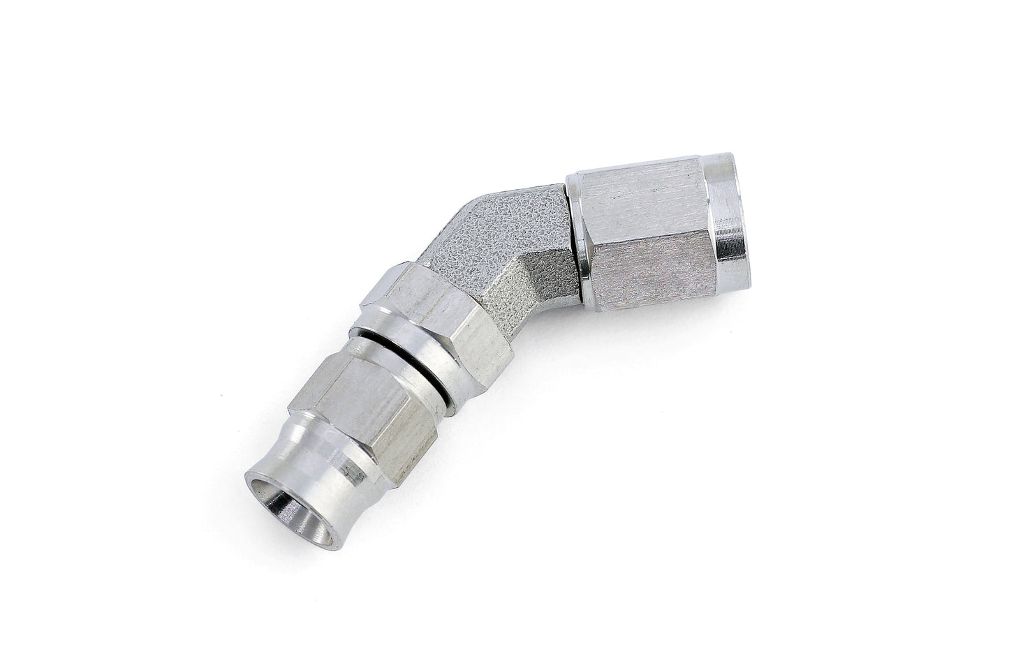 HPS Performance Products Compression Teflon Hose End to AN Female for PTFE Hose, Stainless Steel