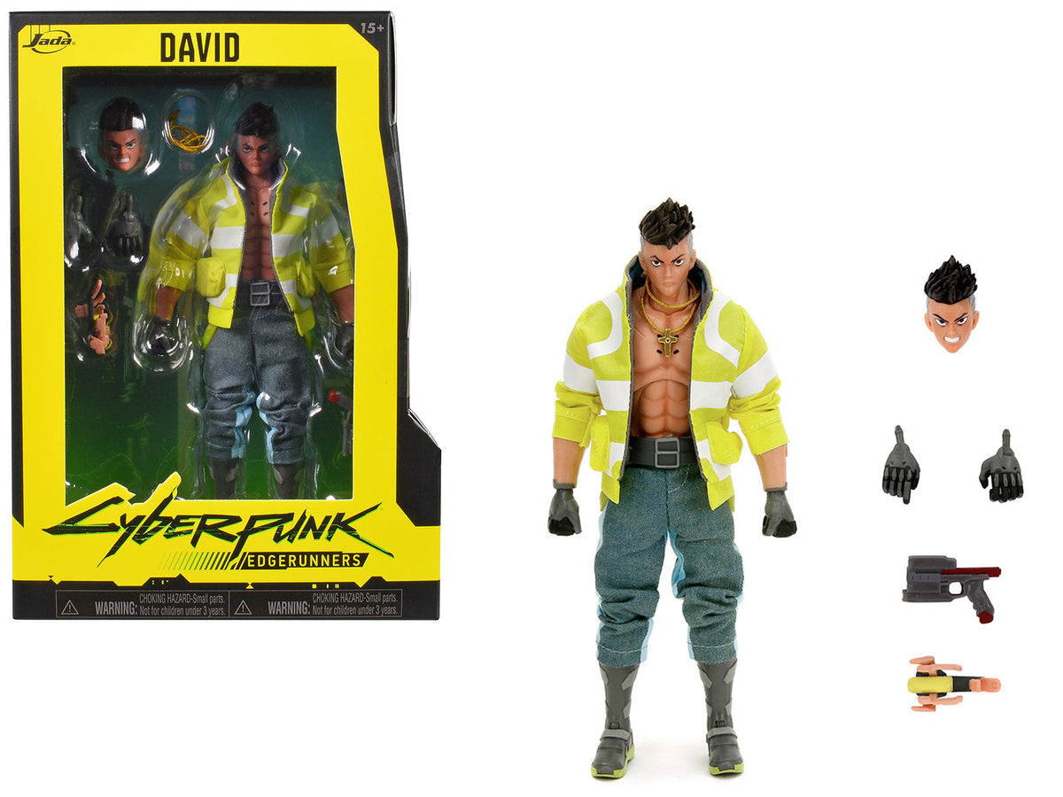 Rapid Vehicles David Martinez 6" Moveable Figure with Accessories and Alternate Head and Hands...