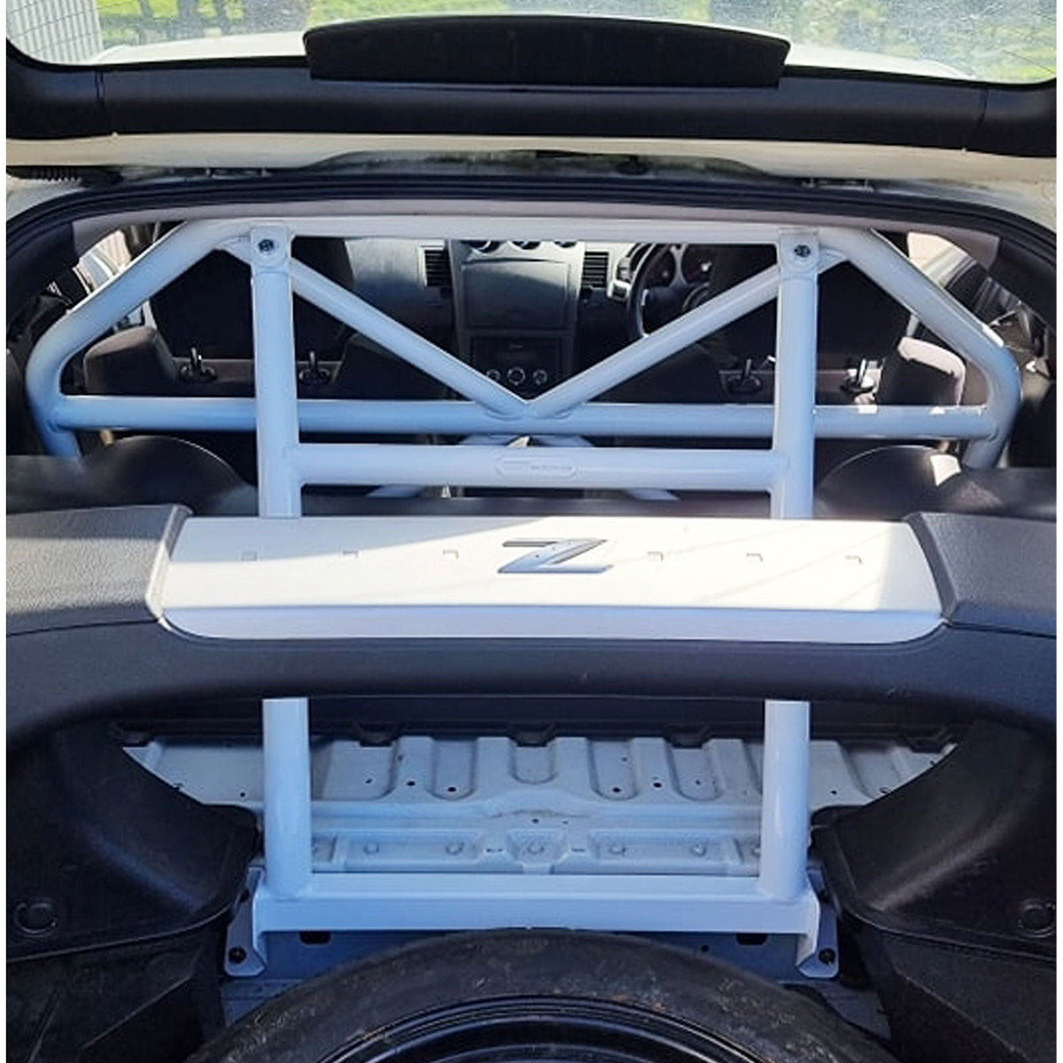 Bull Boost Performance 350z Bolt On 2 Piece Half Steel Roll Cage Harness Bar for Nissan Fairlady...