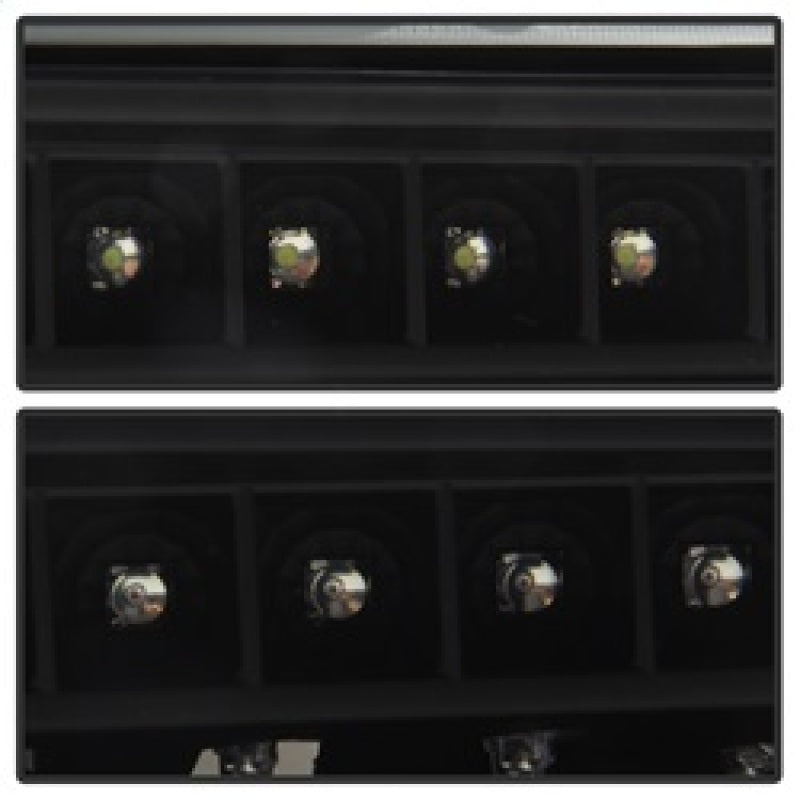 FR SPORT SPYDER xTune GMC Sierra 99-06 /Yukon 00-06 Headlights & LED Bumper Lights - Black...