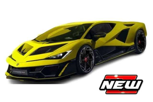 STM Diecast Bburago 2025 Lamborghini Fenomeno Yellow & Black 1:18