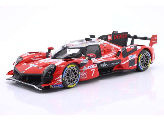 STM Diecast Ixo Toyota GR010 Hybrid LMDh Team Toyota Gazoo Racing #7 WEC 24hrs Le Mans 2025 Red 1:18
