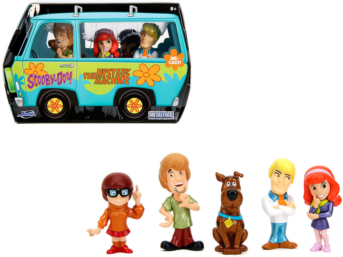 Rapid Vehicles Set of 5 Diecast Figures "Scooby-Doo" TV Series "Metalfigs" Series Diecast Models...