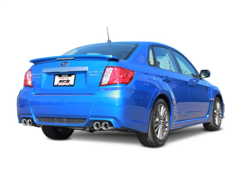 Borla 11-14 Subaru Impreza WRX/STI Sedan 4dr ATAK SS Catback Exhaust 140418
