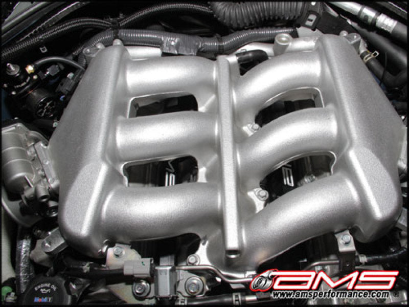 FR SPORT AMS Performance 2009+ Nissan GT-R R35 Alpha Fuel Rail Kit w/Regulator - Black...