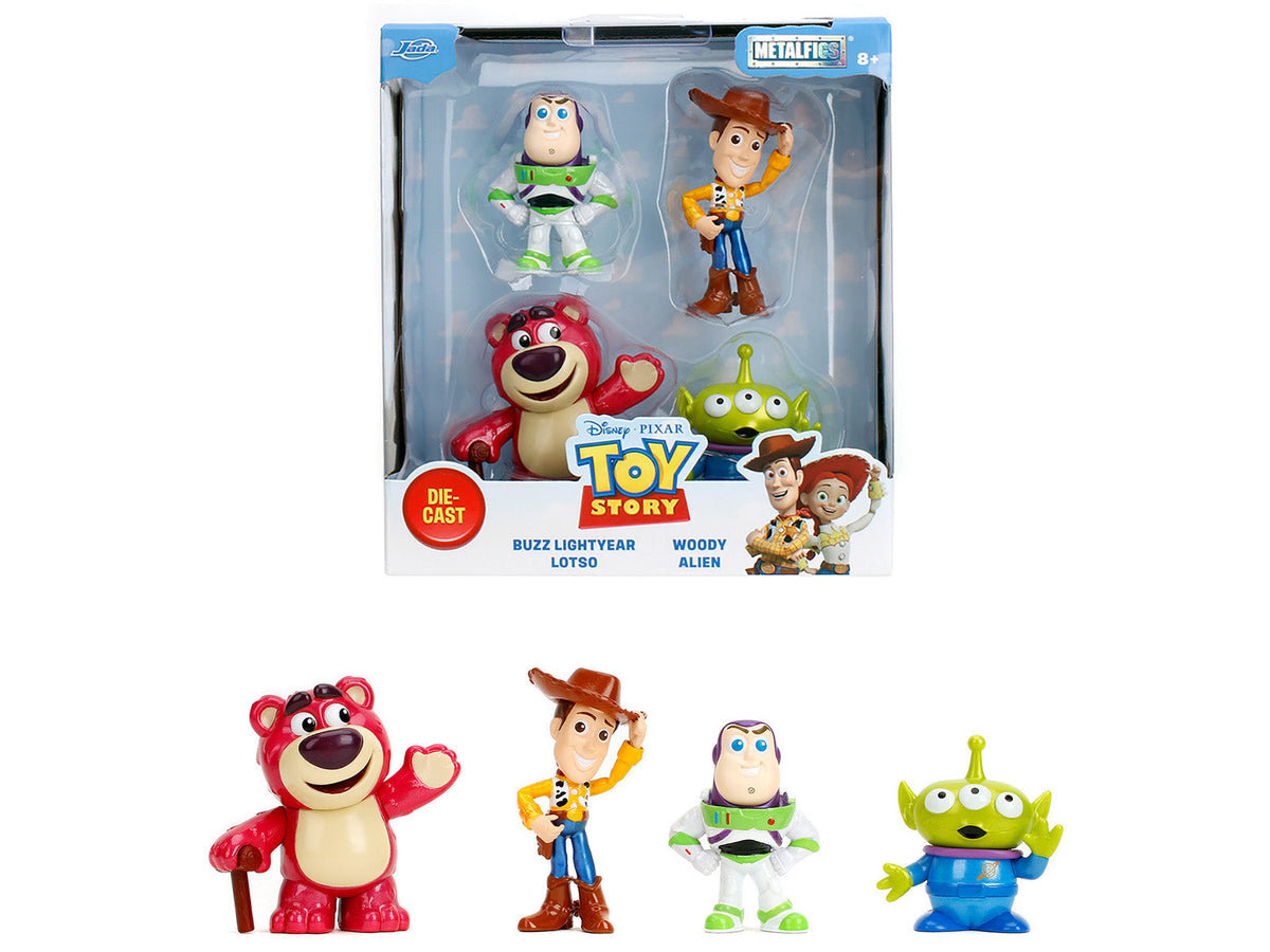 Rapid Vehicles Set of 4 Diecast Figures "Toy Story" "Metalfigs" Series Diecast Models by Jada ...