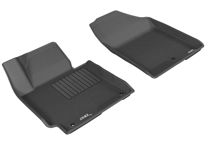 3D MAXpider 2014-2016 Hyundai Elantra Kagu 1st Row Floormat - Black L1HY05211509