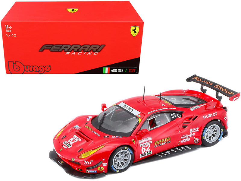 Rapid Vehicles Ferrari 488 GTE #62 G. Fisichella - T. Vilander - J. Calado 24 Hours of Daytona...
