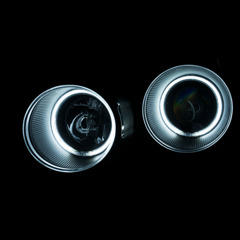 Anzo 2012-2015 Chevrolet Sonic Projector Headlights w/ Halo Black (CCFL)
