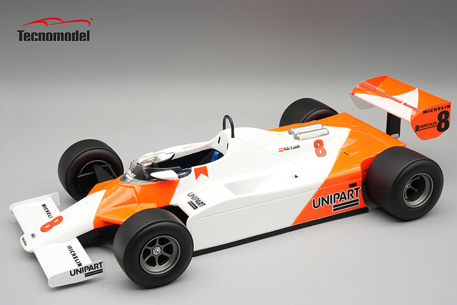 Tecnomodel Mclaren F1 MP4/1B Ford Cosworth No 8 Monaco GP 1982 1:18