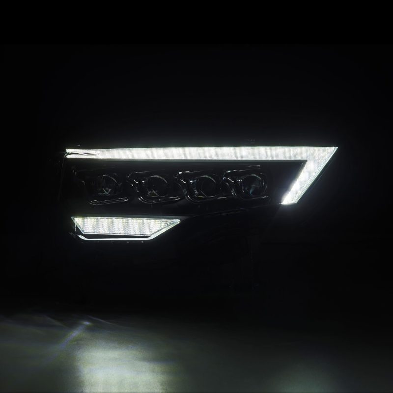 FR SPORT AlphaRex 14-22 Toyota 4Runner (2021 Req. Conv) NOVA LED Proj HL Blk w/Actv Light & Seq....