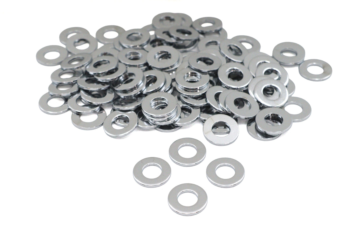 Chrome Flat Washers 5/16 inch Inner Diameter - 23570