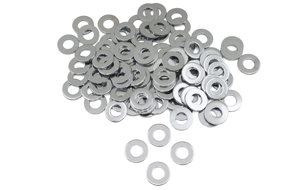Chrome Flat Washers 5/16 inch Inner Diameter - 23570