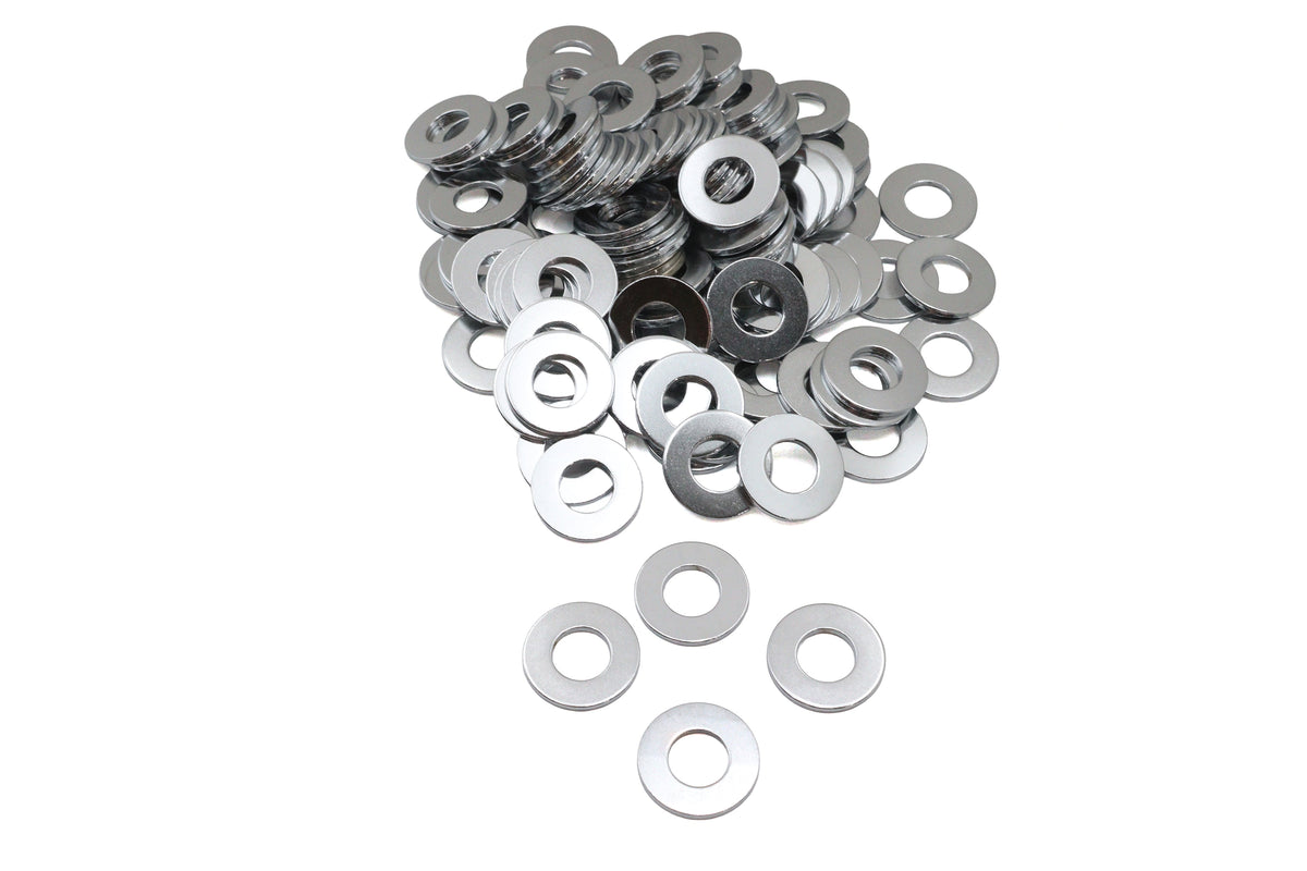 Chrome Flat Washers 1/2 inch Inner Diameter - 23573