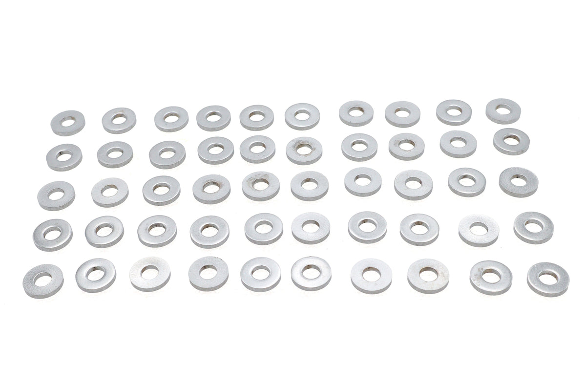 Chrome Flat Washers 1/4 inch, Extra Thick - 33569