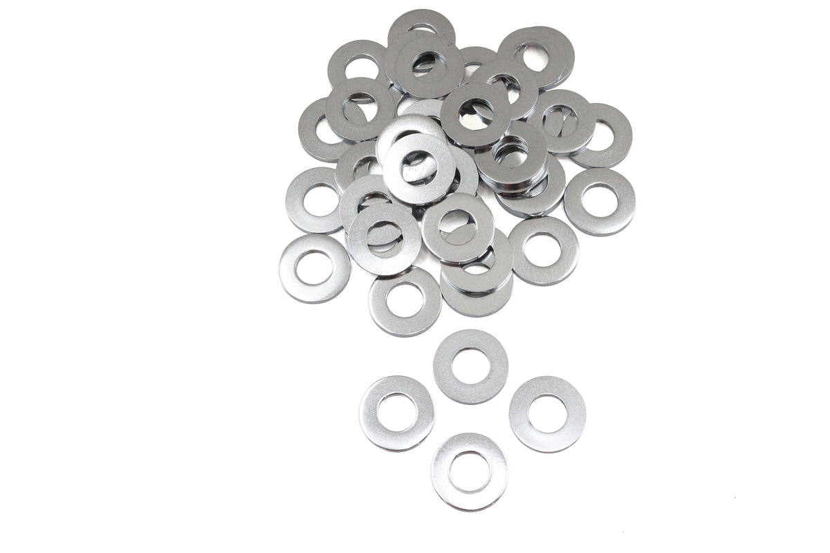 Chrome Flat Washers 7/16 inch, Extra Thick - 33572