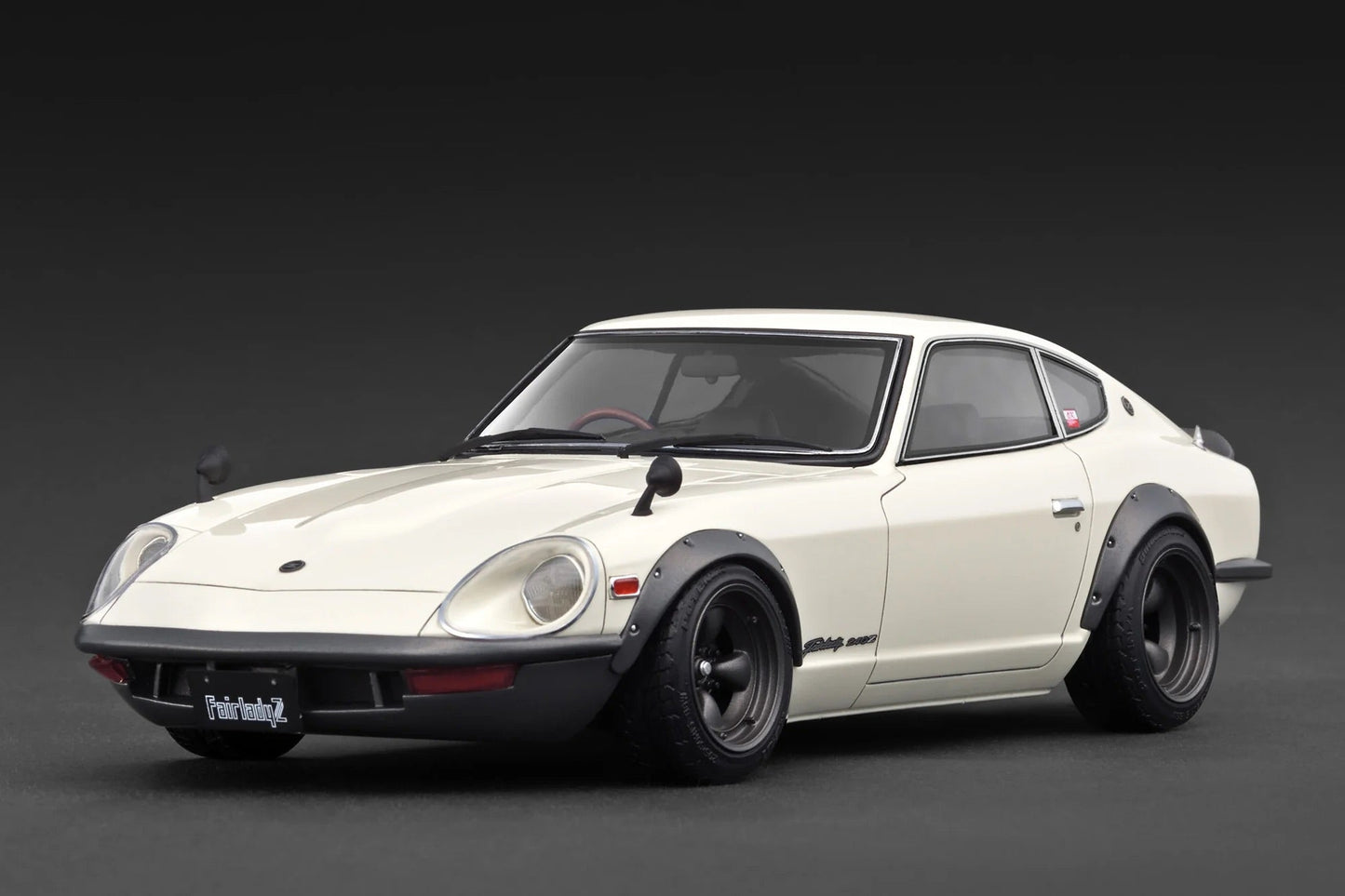 Ignition-Model Nissan Fairlady 240ZG HS30 White 1:18